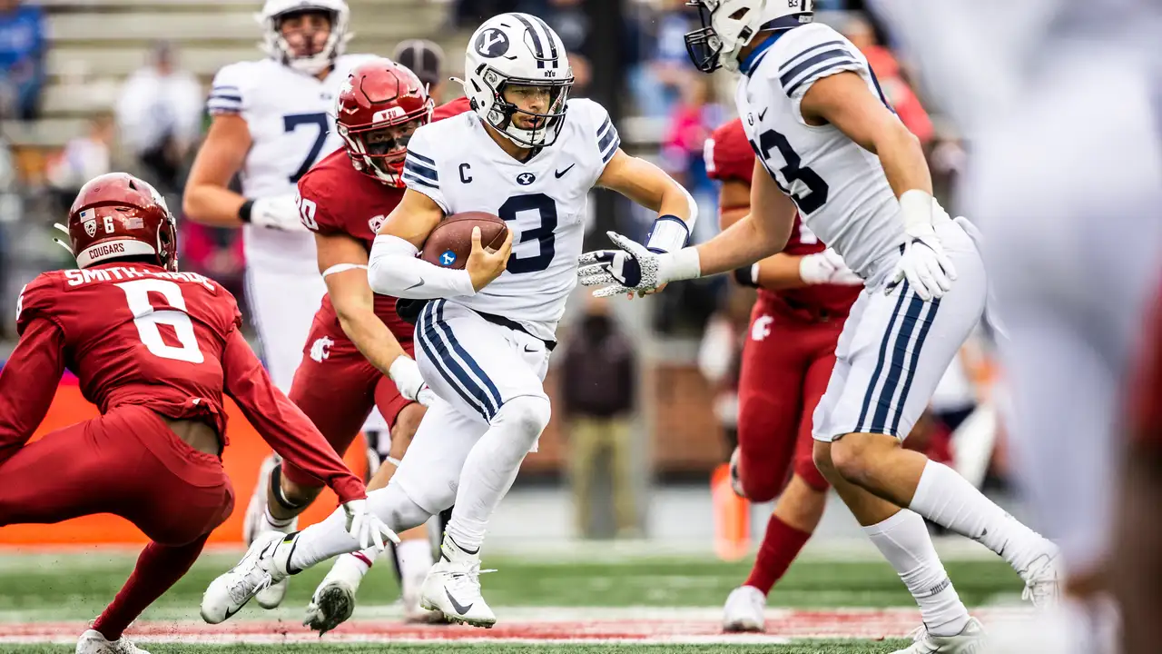 Listen BYU Football With Kalani Sitake 2022 Episode 1: Running To The ...