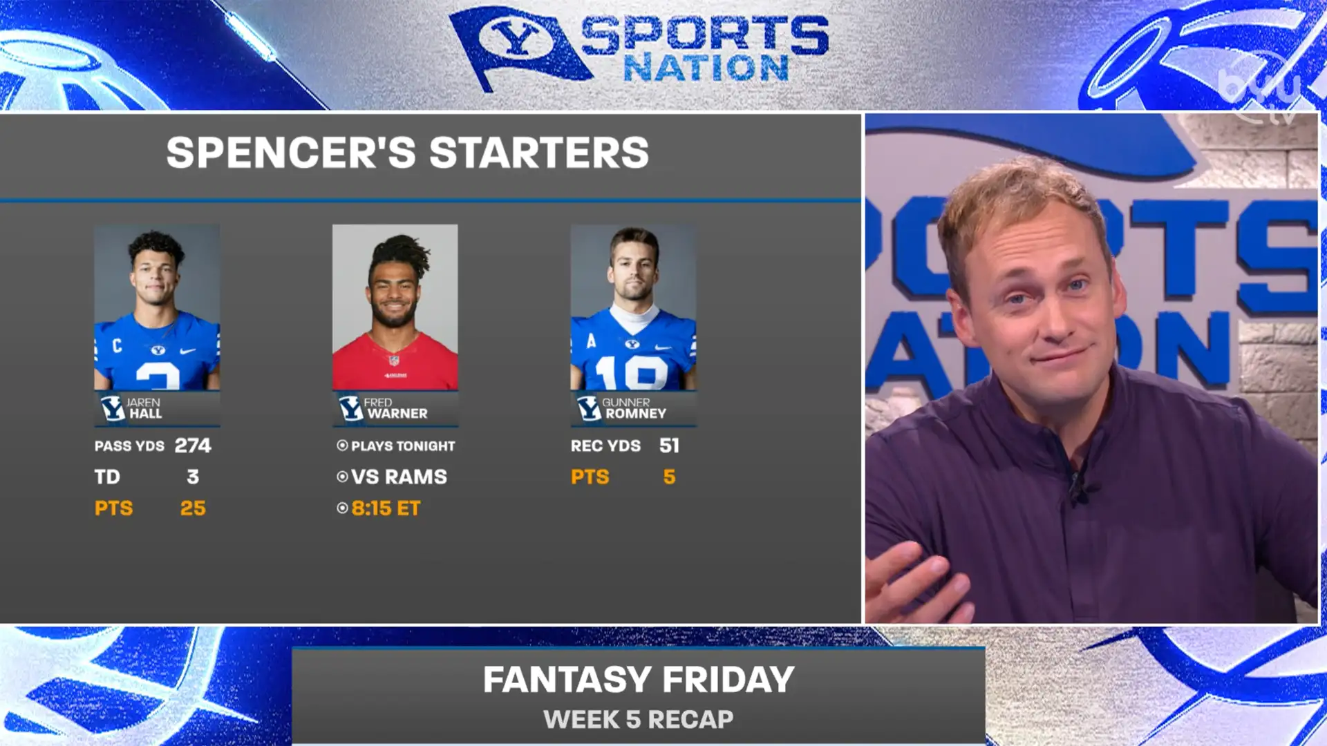Fantasy Football Friday Update