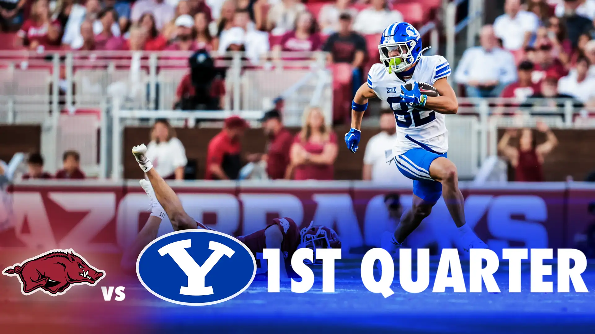 BYU vs Arkansas: 1st Quarter
