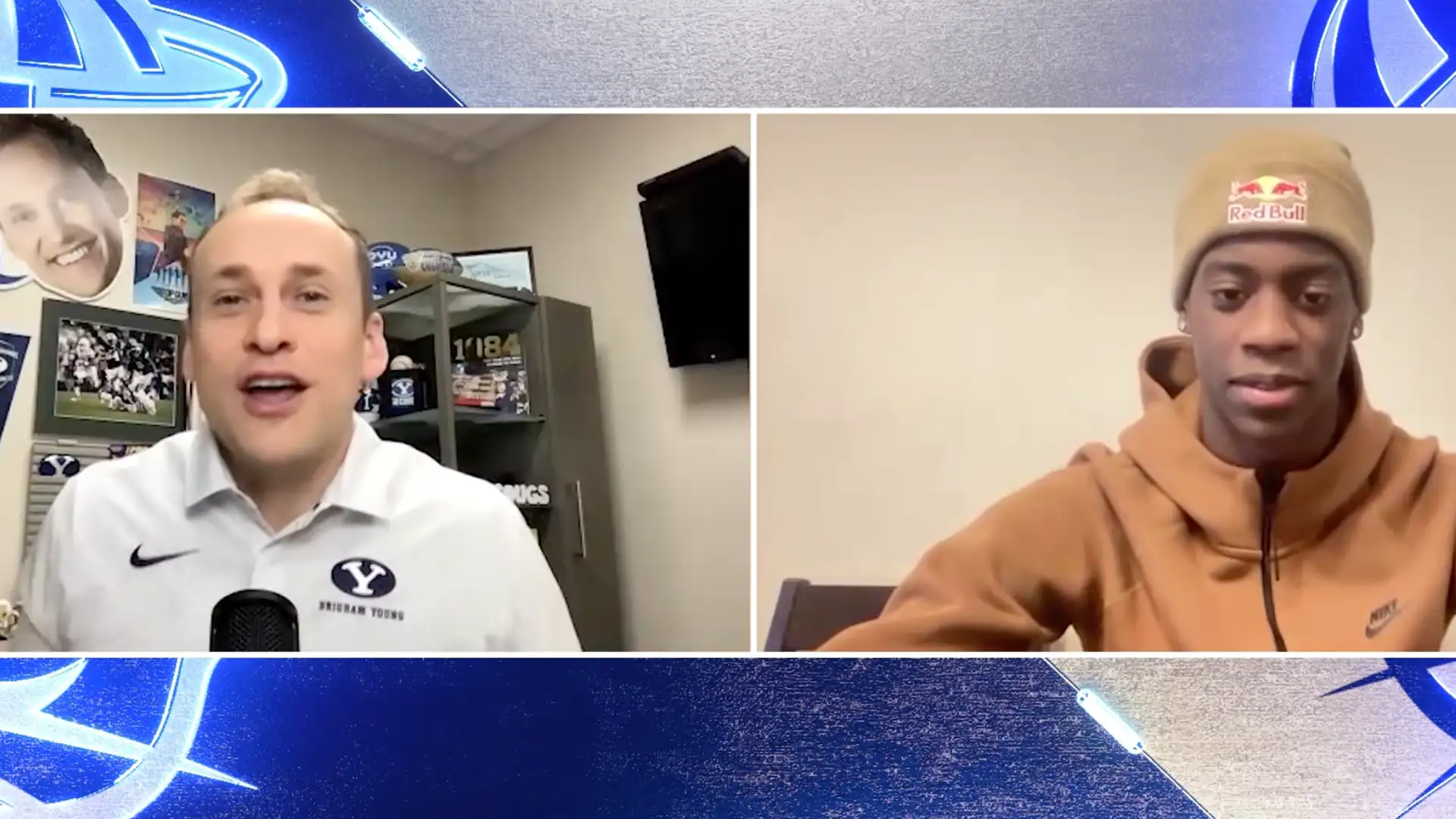 AJ Dybantsa discusses the wins against Utah and Iowa State