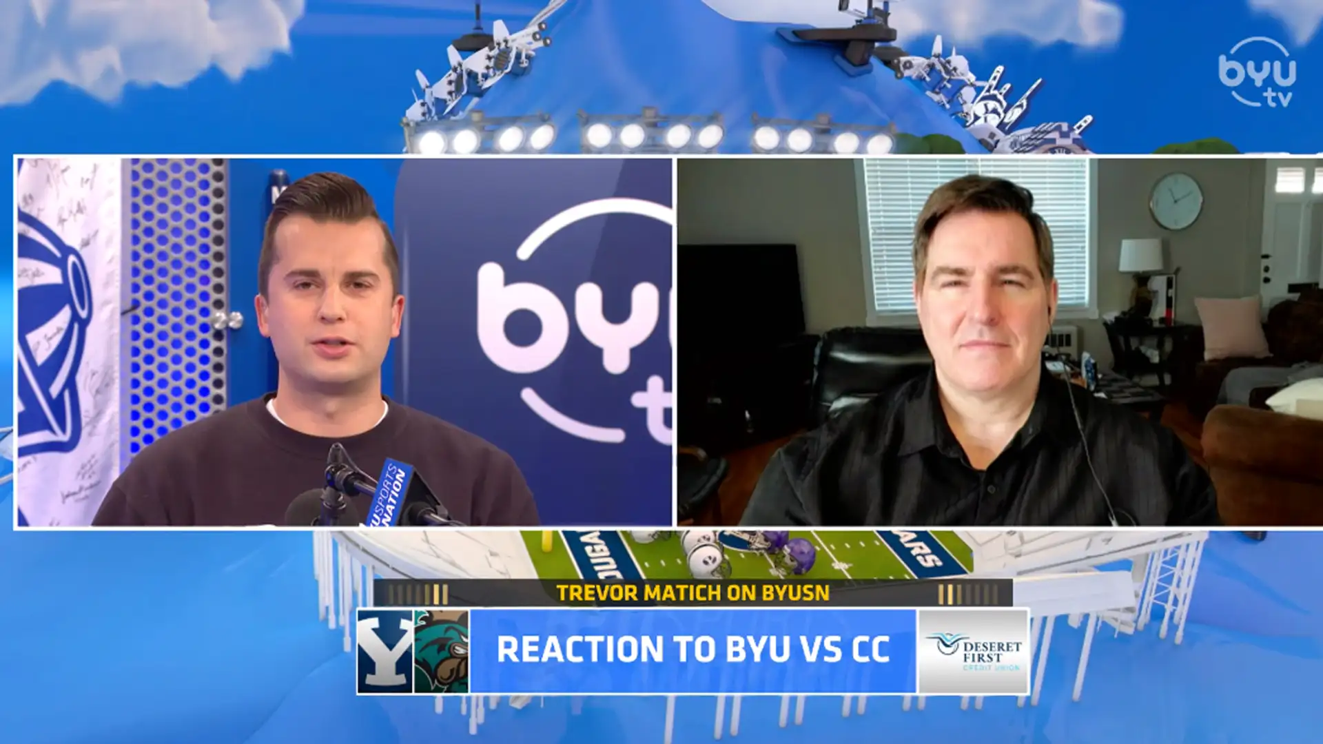 Trevor Matich on BYUSN 