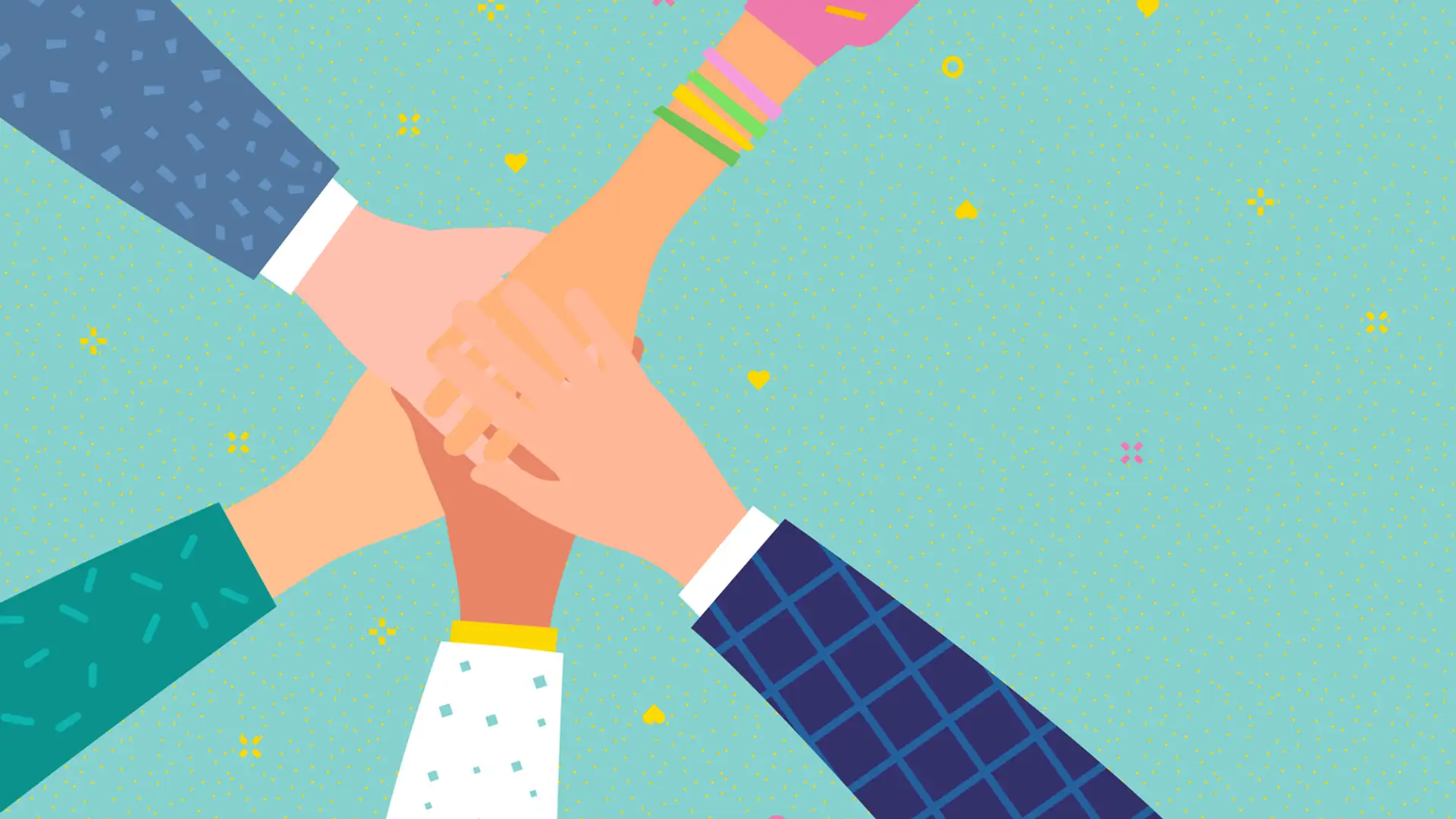 Hearts Knit Together