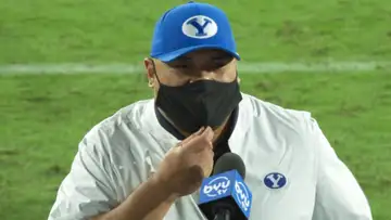 Coach Sitake on the bowl win