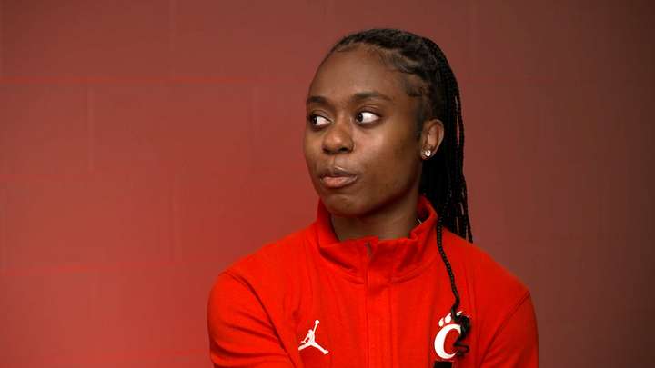 Mya Jackson at the 2023 Big 12 Media Days