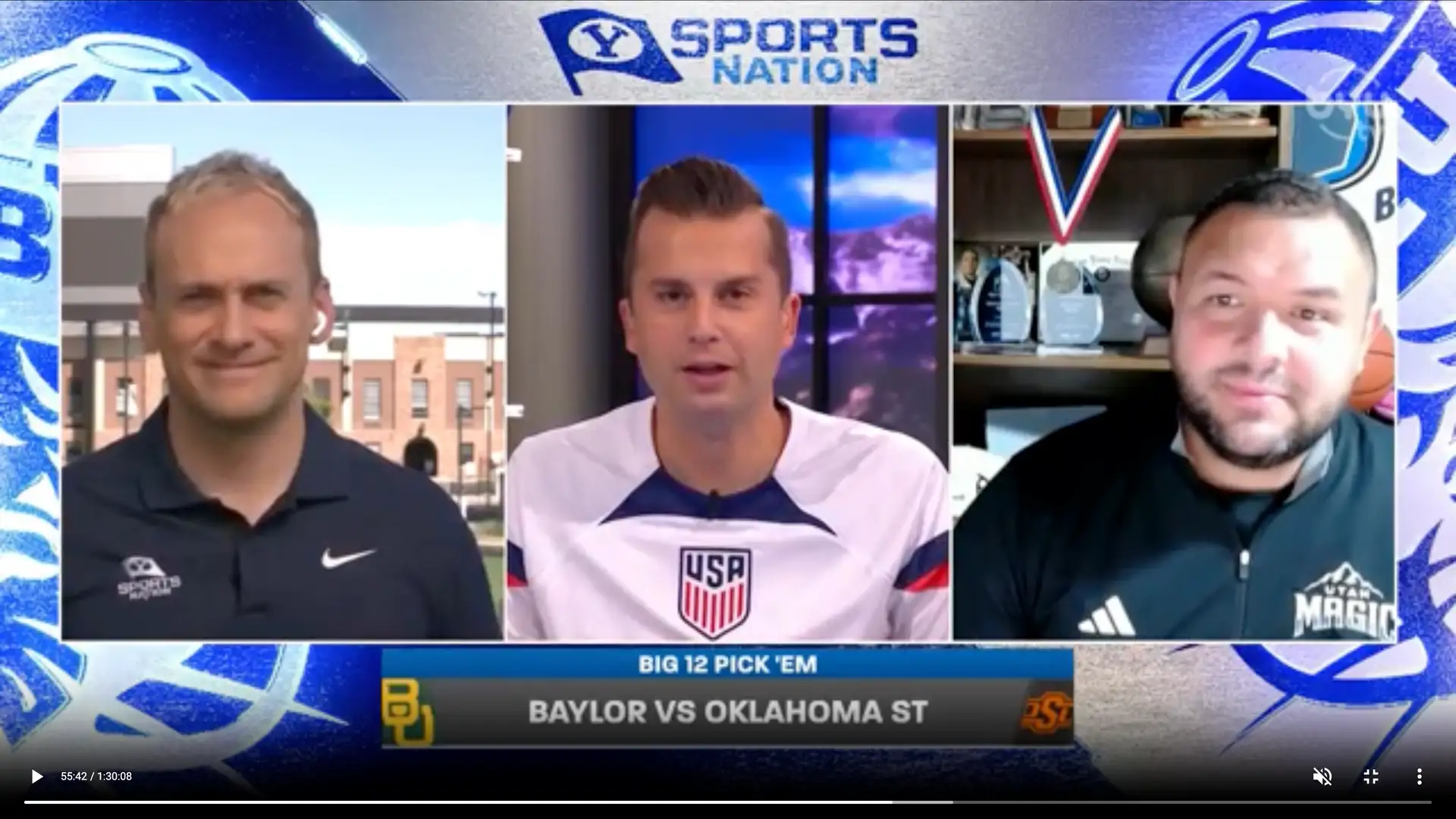 Jonathan Tavernari plays Big 12 Pick'em