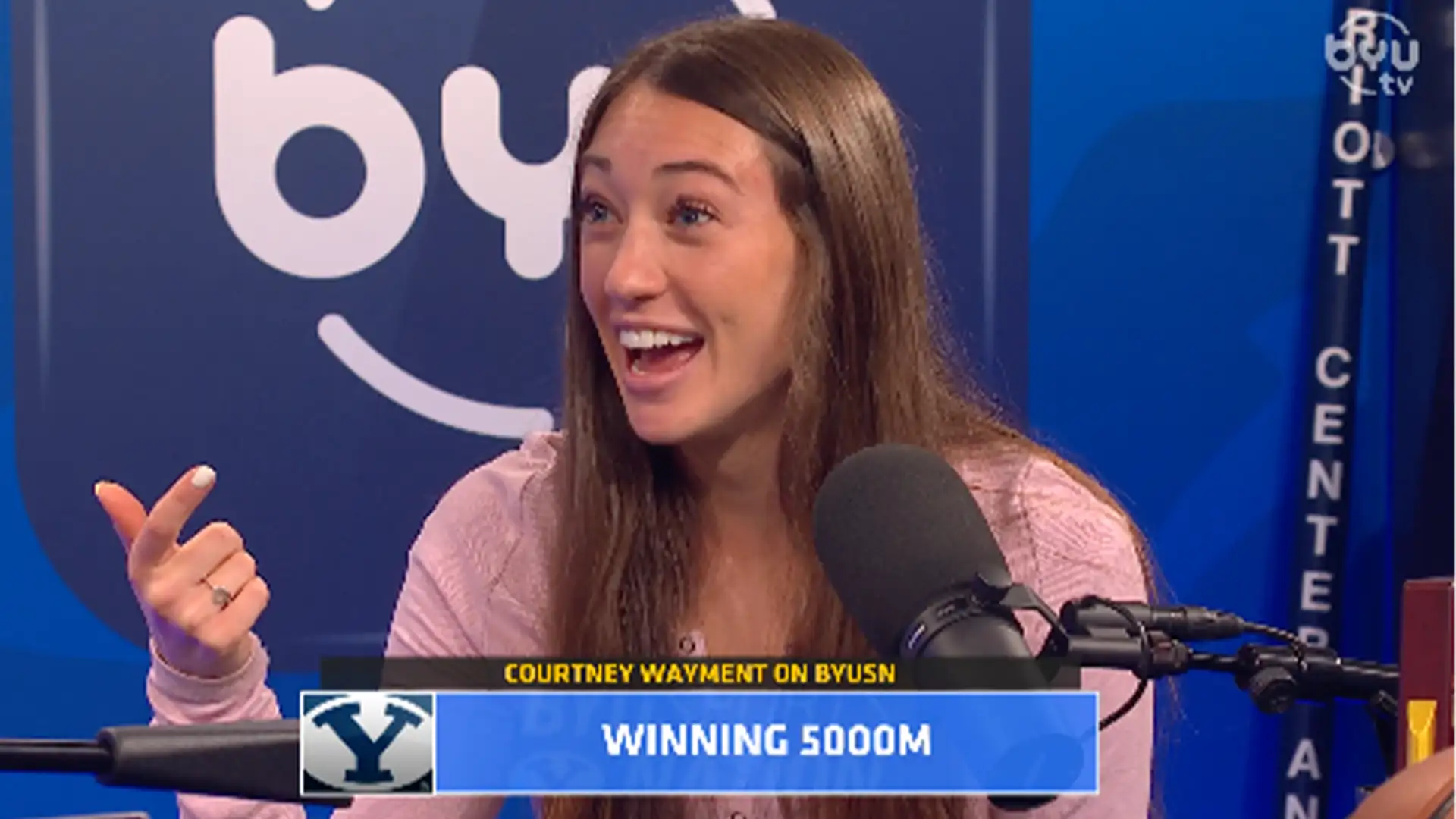 Courtney Wayment in the House