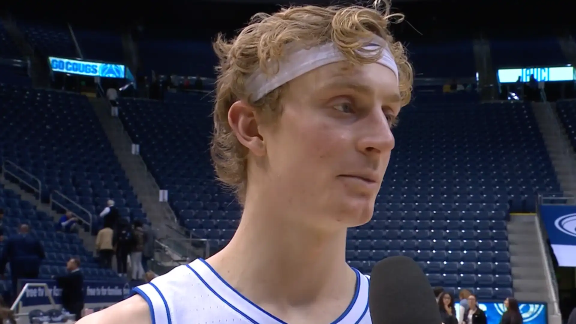 Georgia St. vs. BYU Richie Saunders Post Game Interview