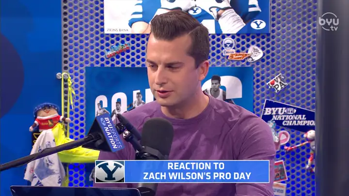 Reactions From Zach Wilson's Viral Pro Day