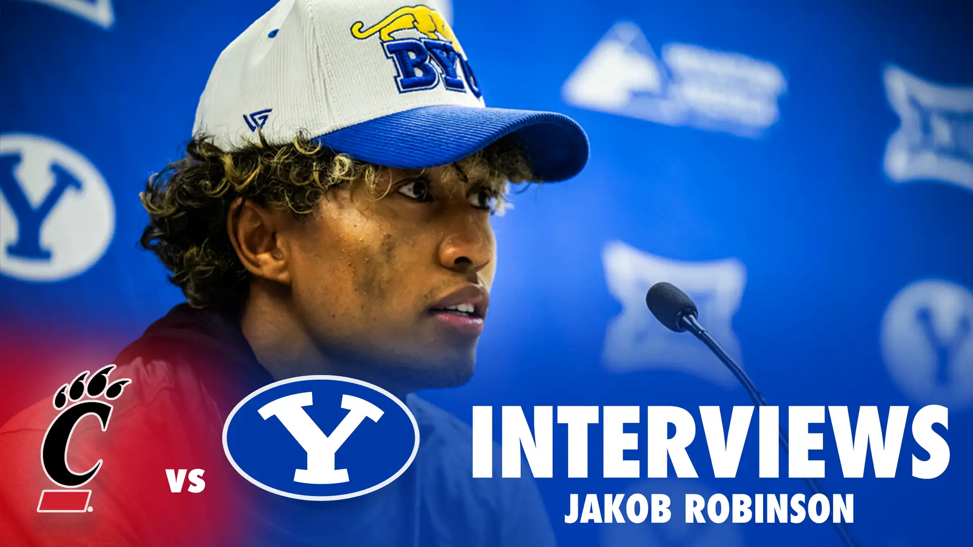 BYU vs Cincinnati: Jakob Robinson Postgame Interview