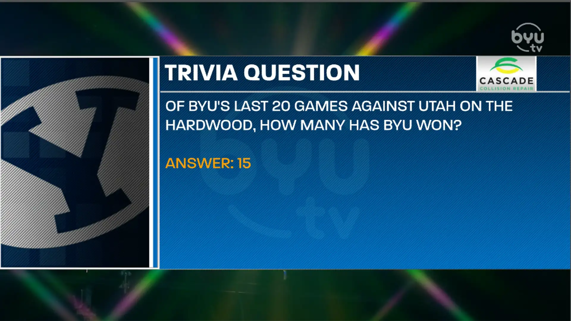 Trivia Question of the Week