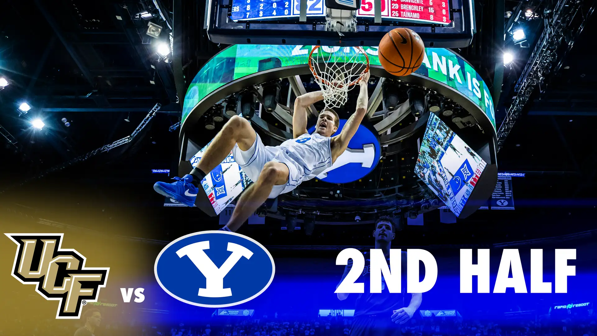 BYU vs UCF 2nd Half