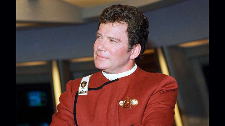 Captain Kirk Returns to Space
