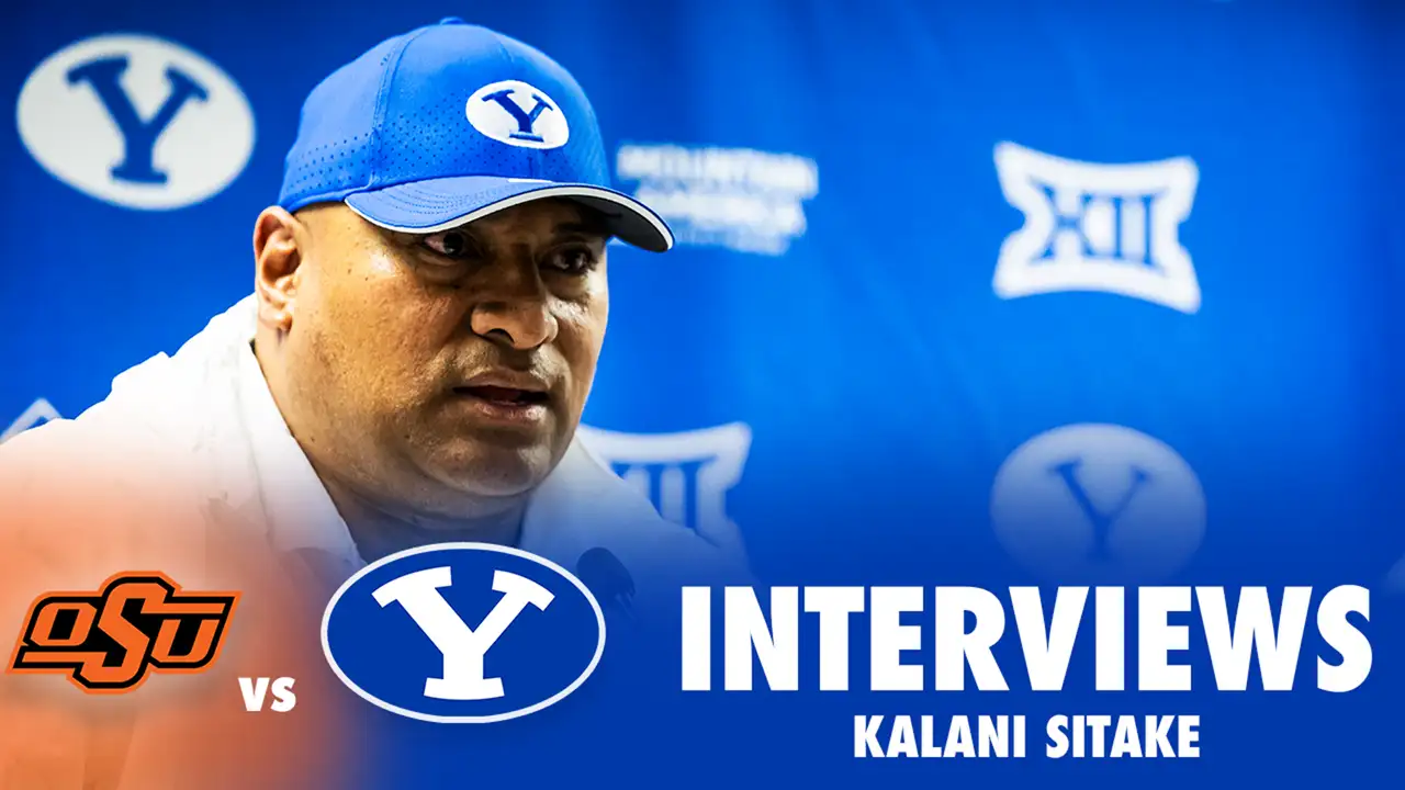 Listen BYU Football 6 Episode 134: BYU Vs Oklahoma State: Kalani Sitake ...