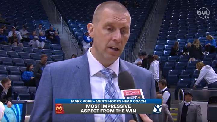 Iowa State Postgame with Mark Pope