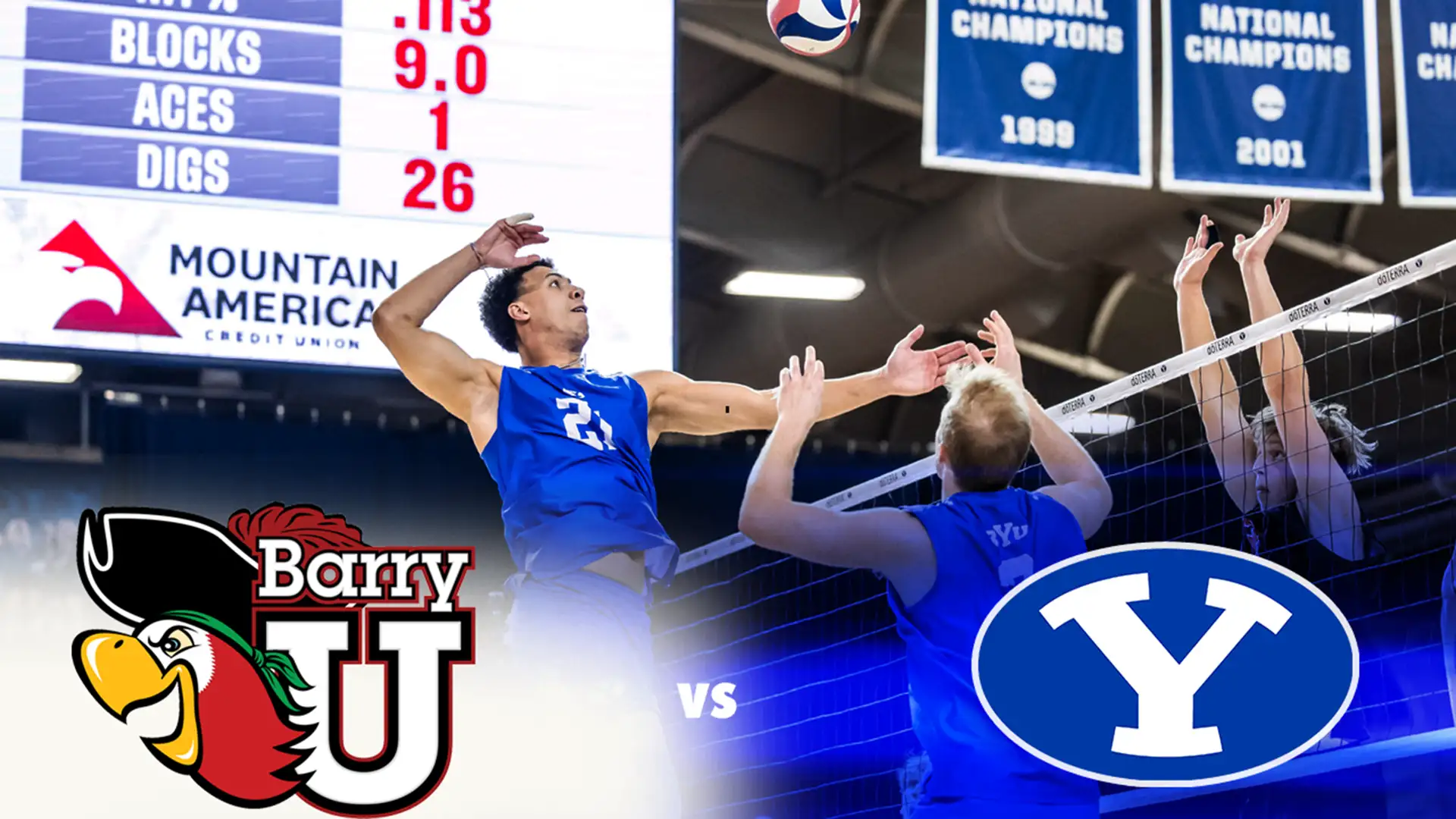 Barry University vs BYU