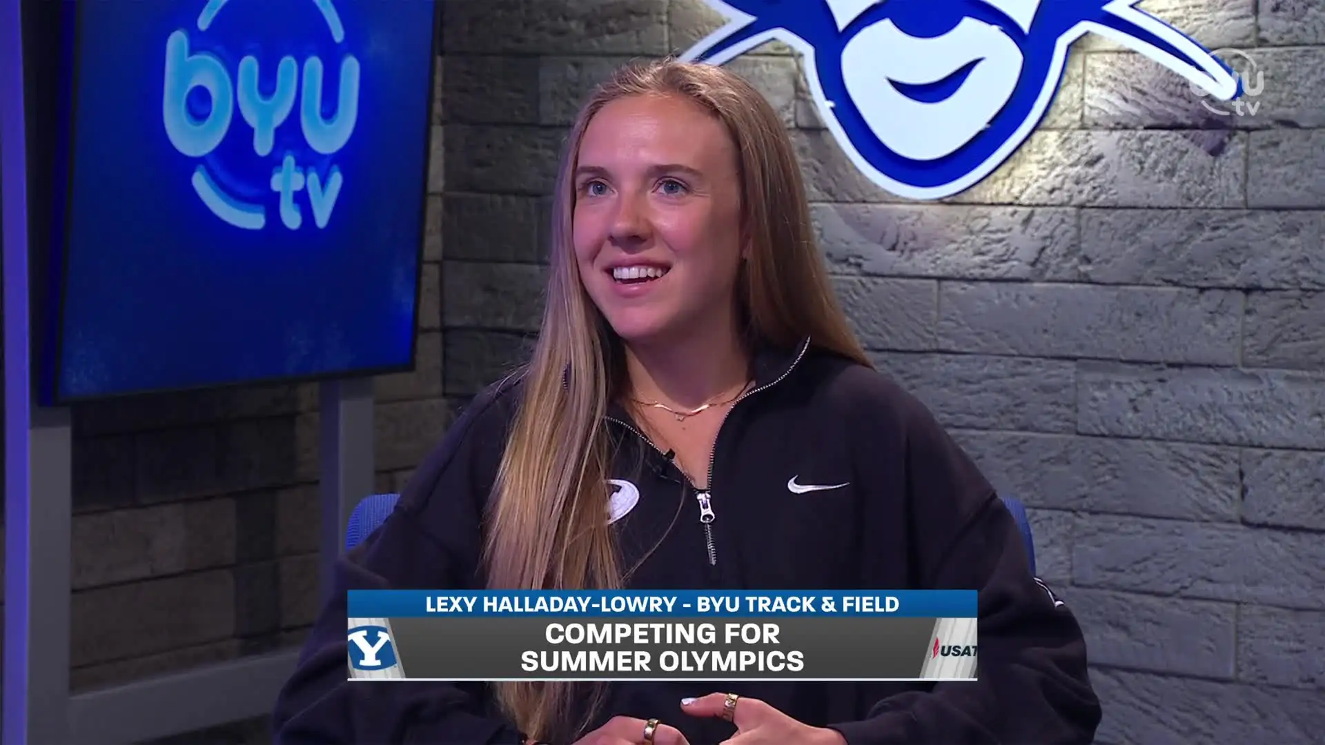 Lexy Halladay-Lowry accidentally breaks a state record