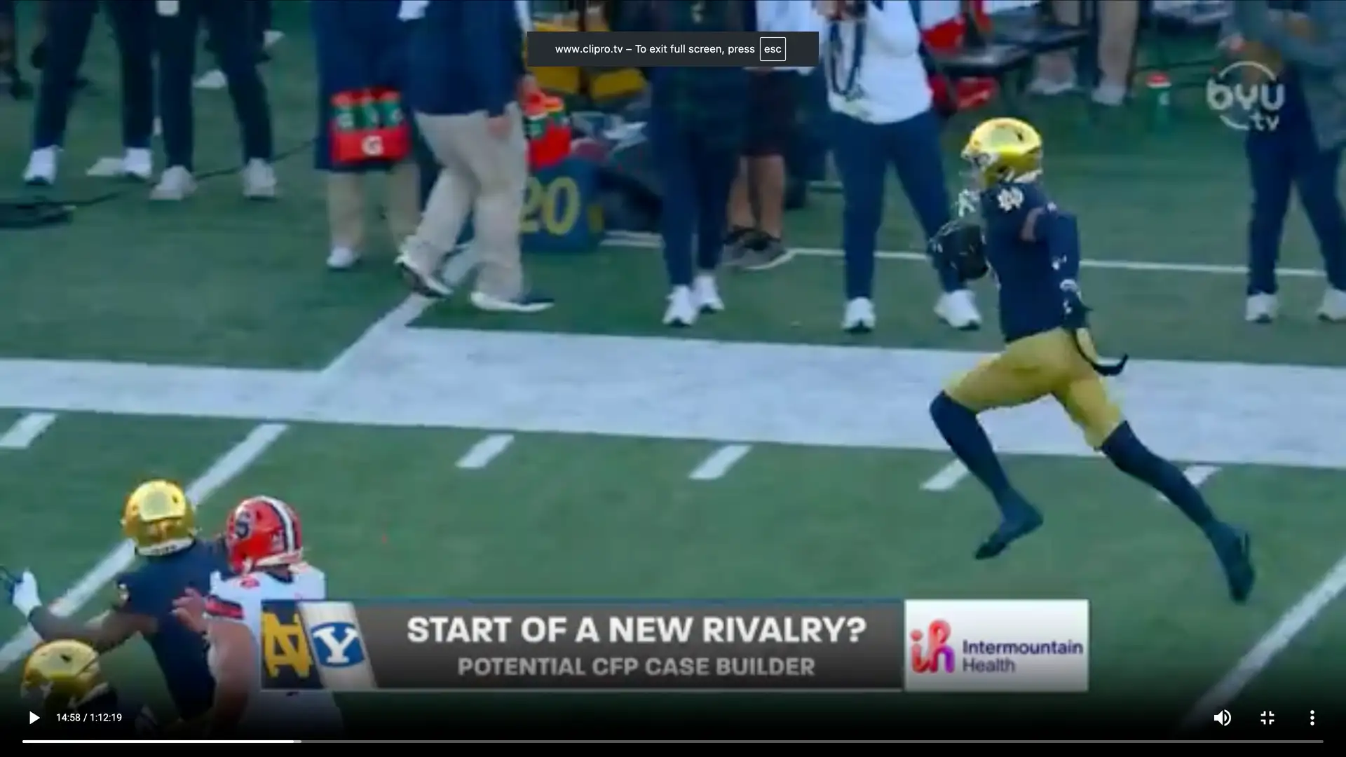 Should BYU play Notre Dame every year?