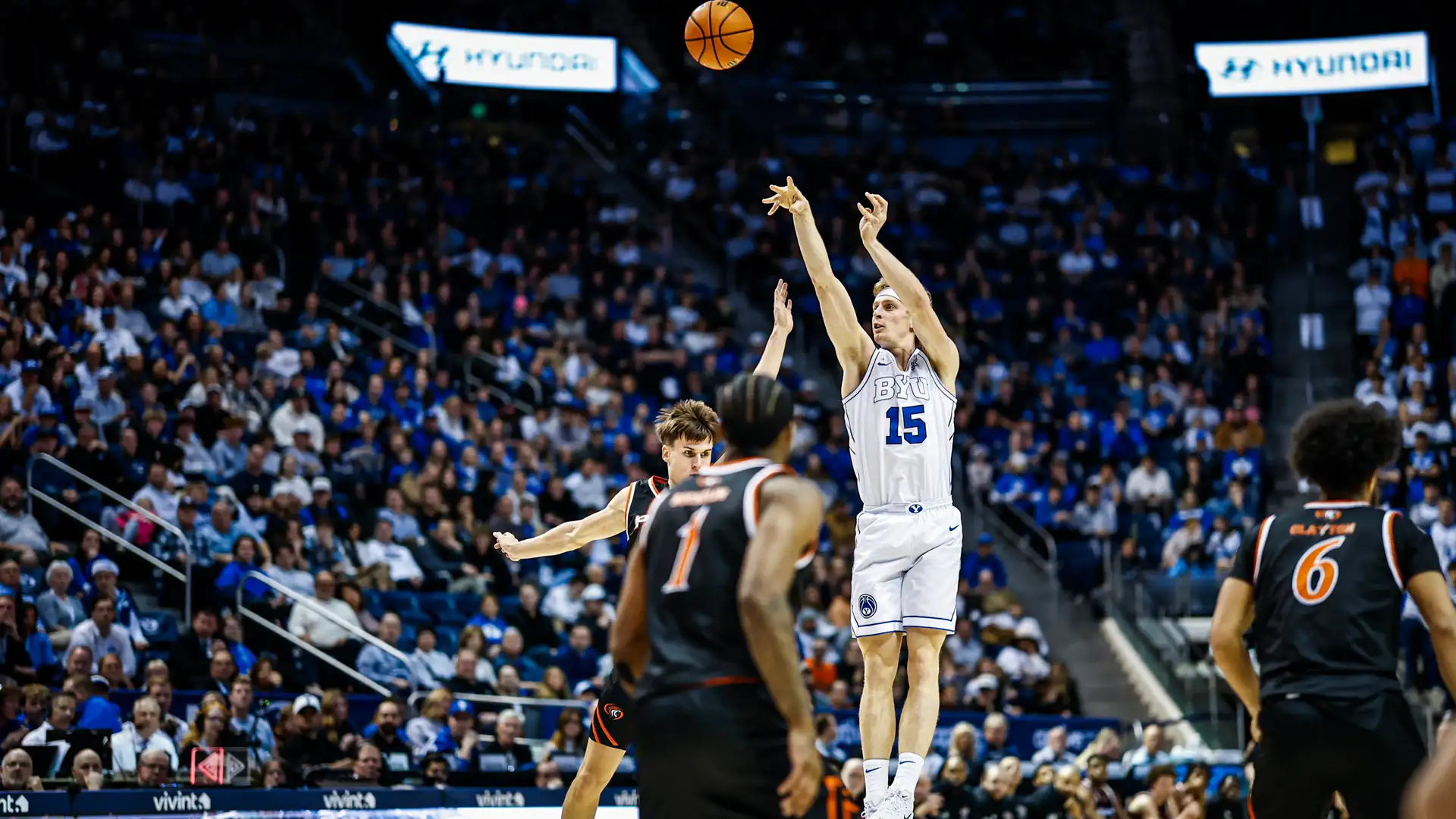 Big Three Take Over: BYU Hoops Roll Pacific