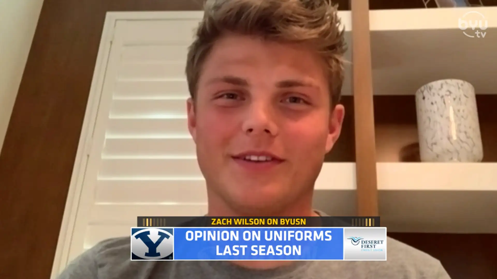 Zach Wilson on BYUSN 3.3.21