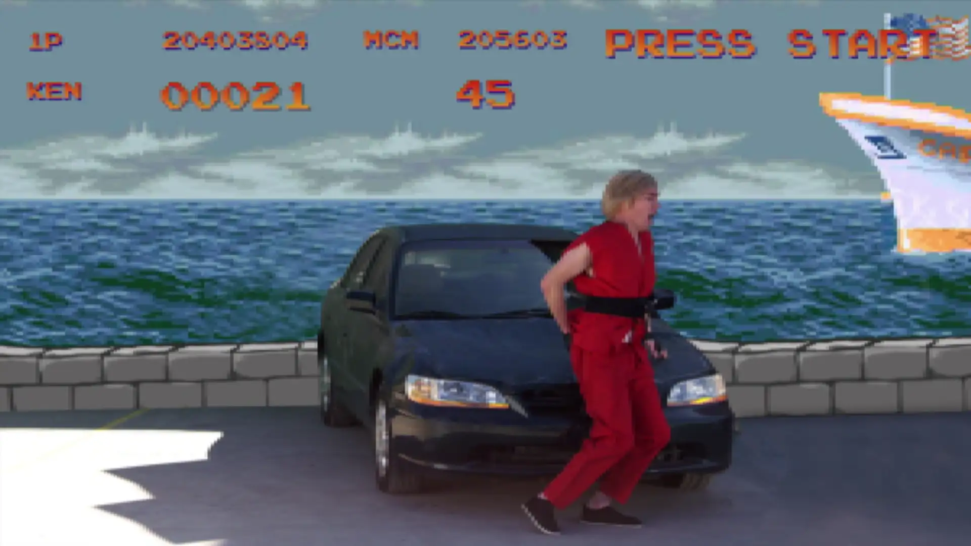 Street Fighter Bonus Stage In Real Life