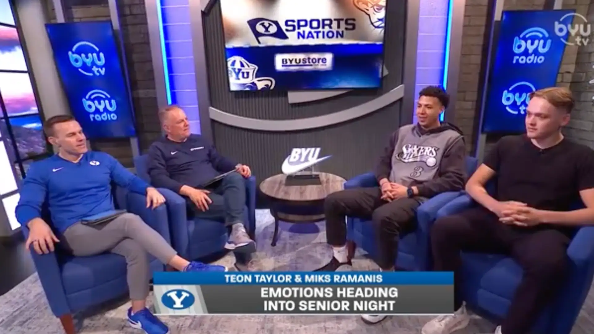 Men's Volleyball: Teon Taylor and Miks Ramanis