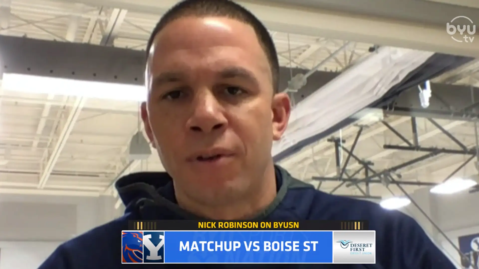 BYU Men's Basketball Assistant Coach Nick Robinson 