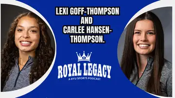 Lexi Goff-Thompson and Carlee Hansen-Thompson