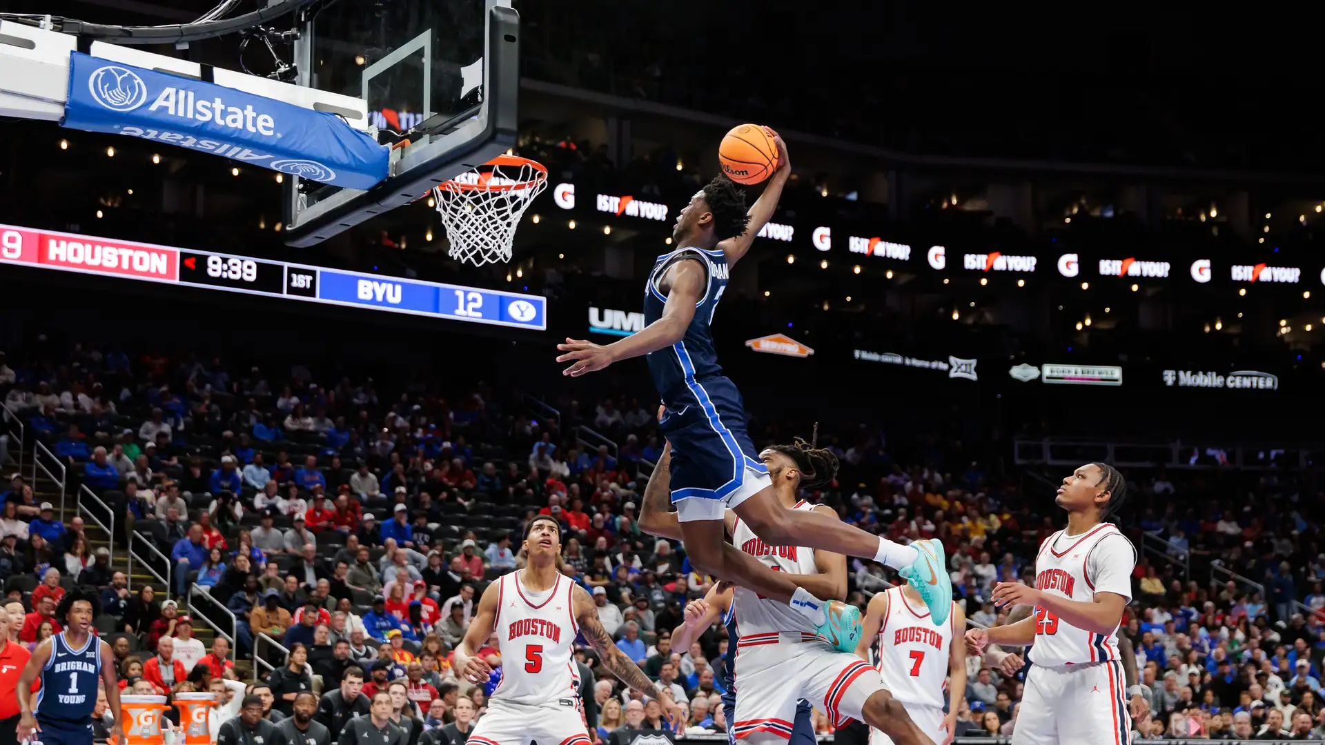 Big 12 Tournament: BYU vs Houston Full Broadcast