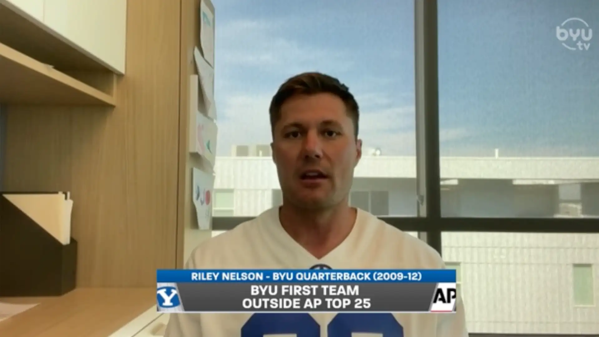 Riley Nelson Talks Bear & BYU vs. Stanford