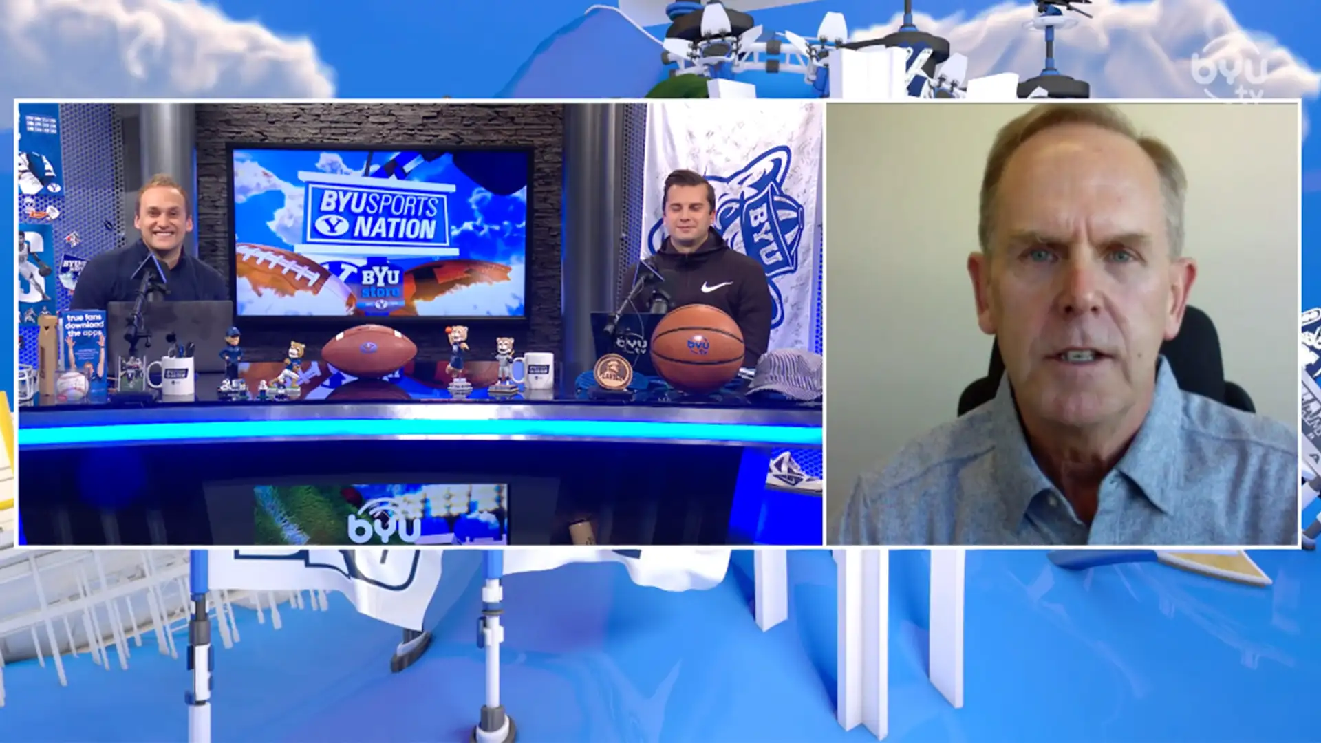 Tom Holmoe on BYU Sports Nation - 1.7.20