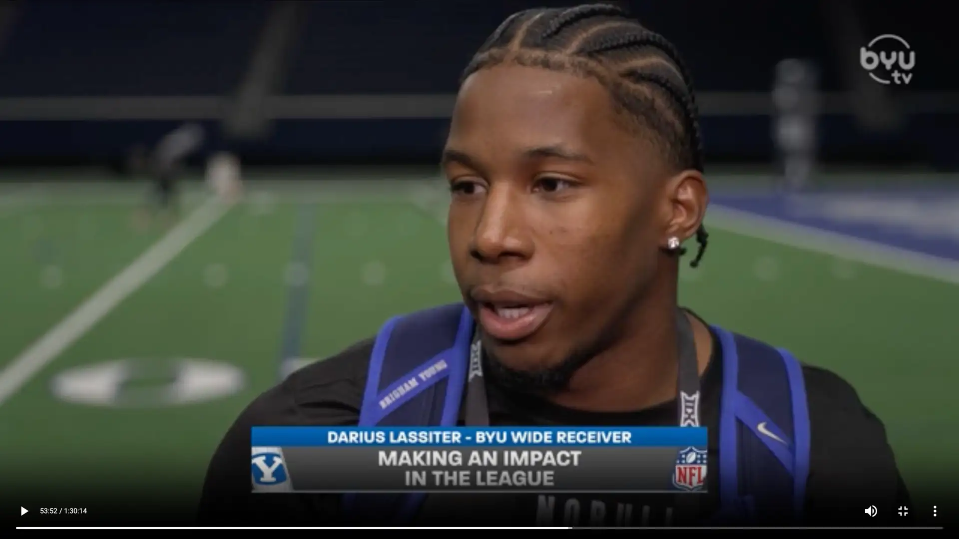 BYU Football at Big 12 Pro Days