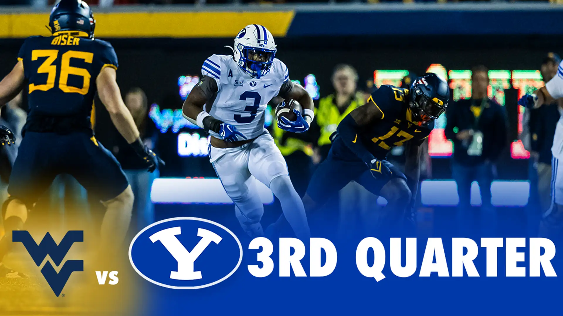 BYU vs West Virginia: 3rd Quarter