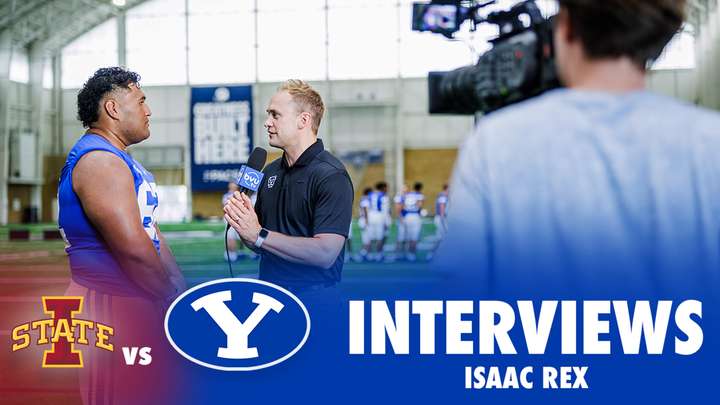 BYU vs Iowa State: Isaac Rex Postgame Interview