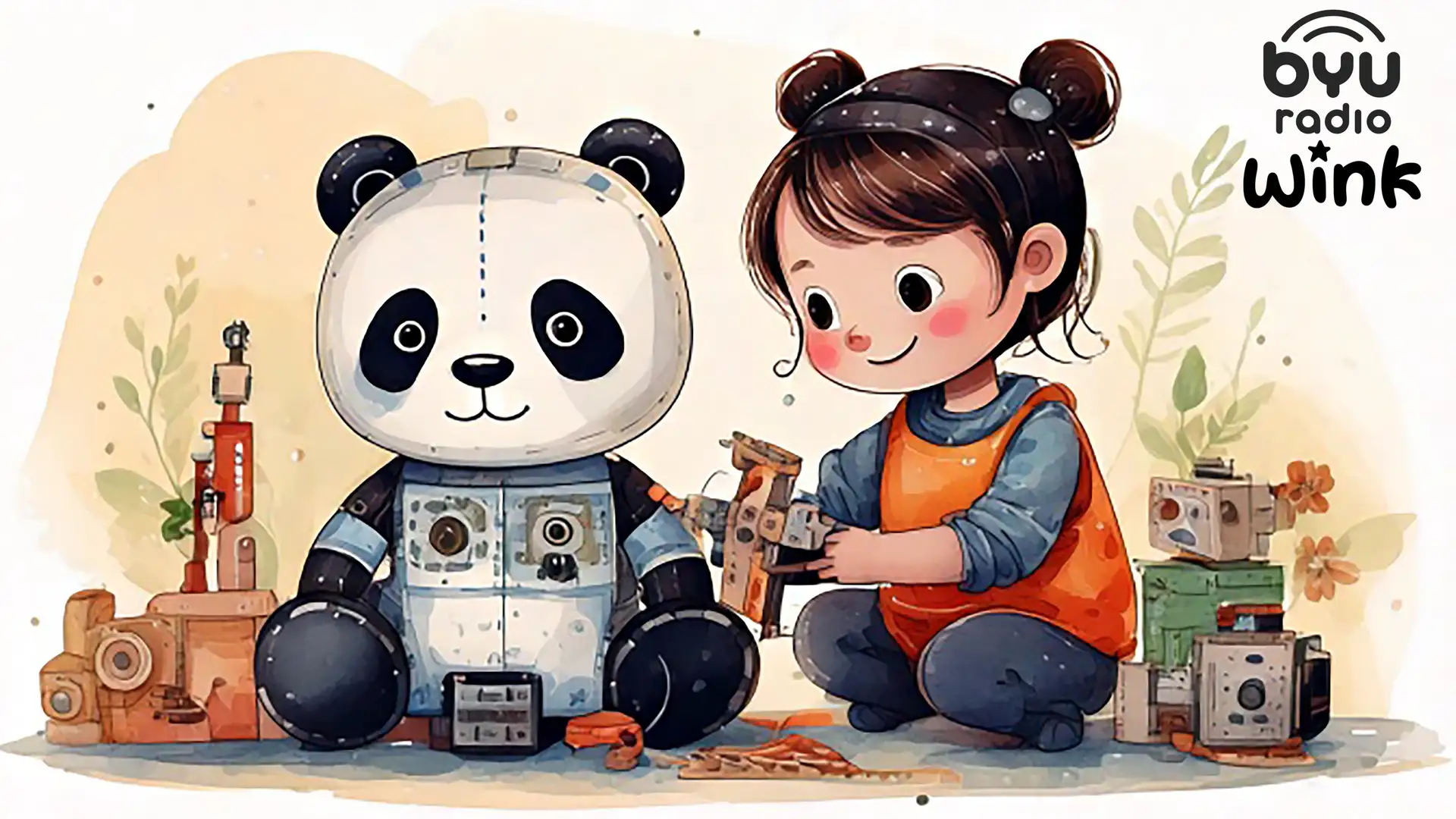 Phoebe and the Robot: A Mindful Bedtime Story for Kids