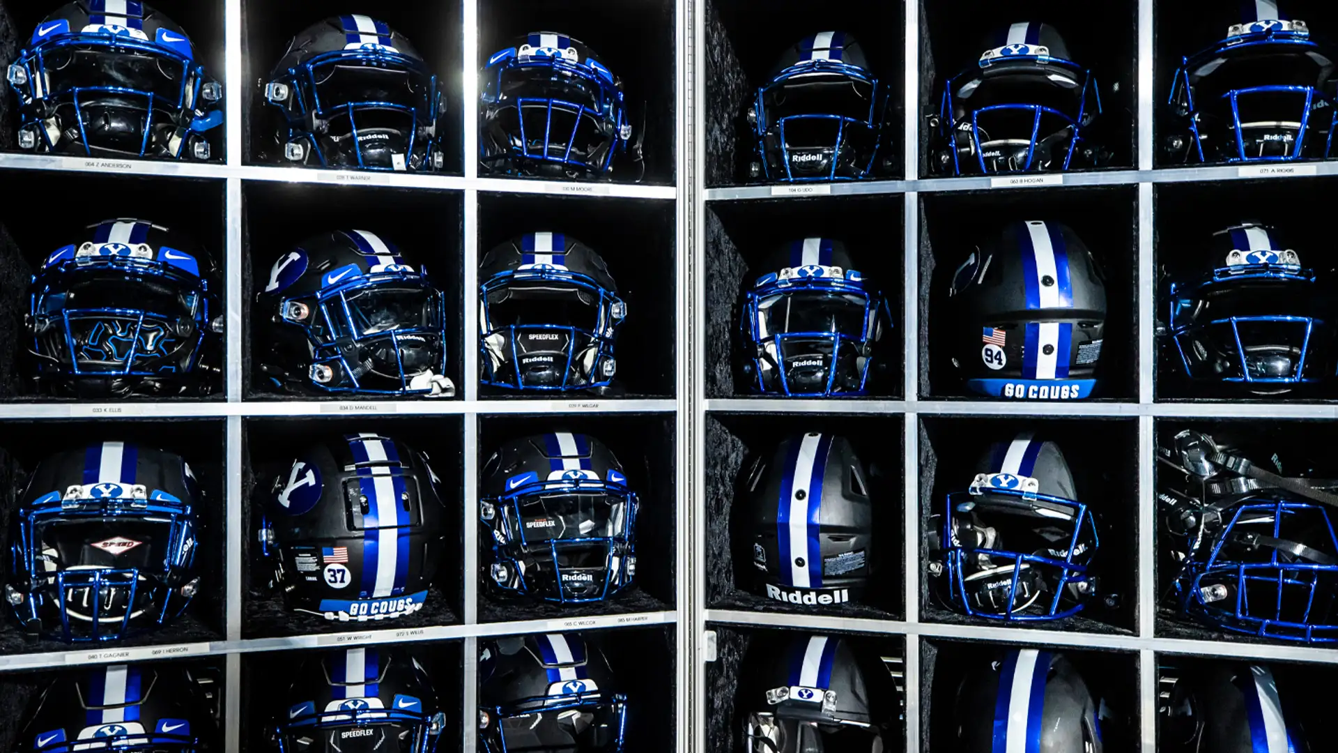 BYU WR Coach Fesi Sitake post-practice interview, Mar. 11.