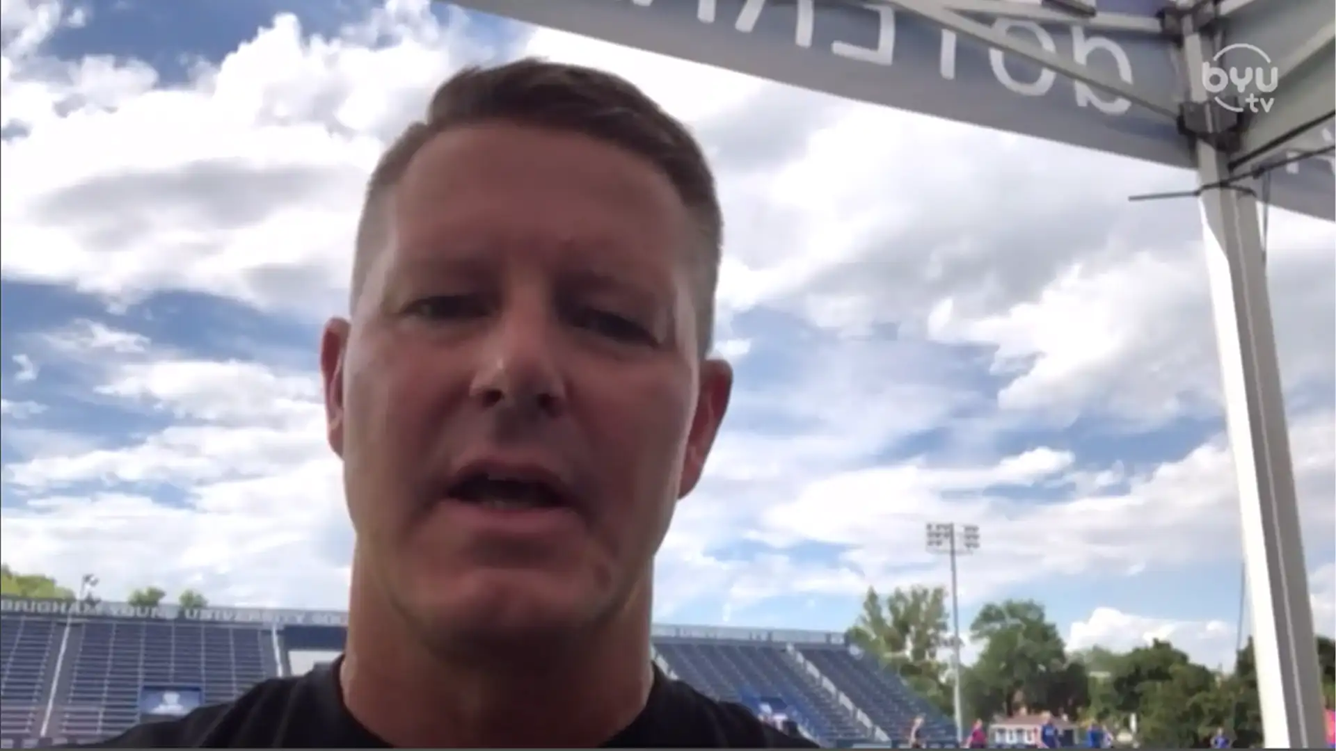 Brent Anderson Previews Blue and White Scrimmage. 