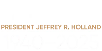 President Jeffrey R. Holland