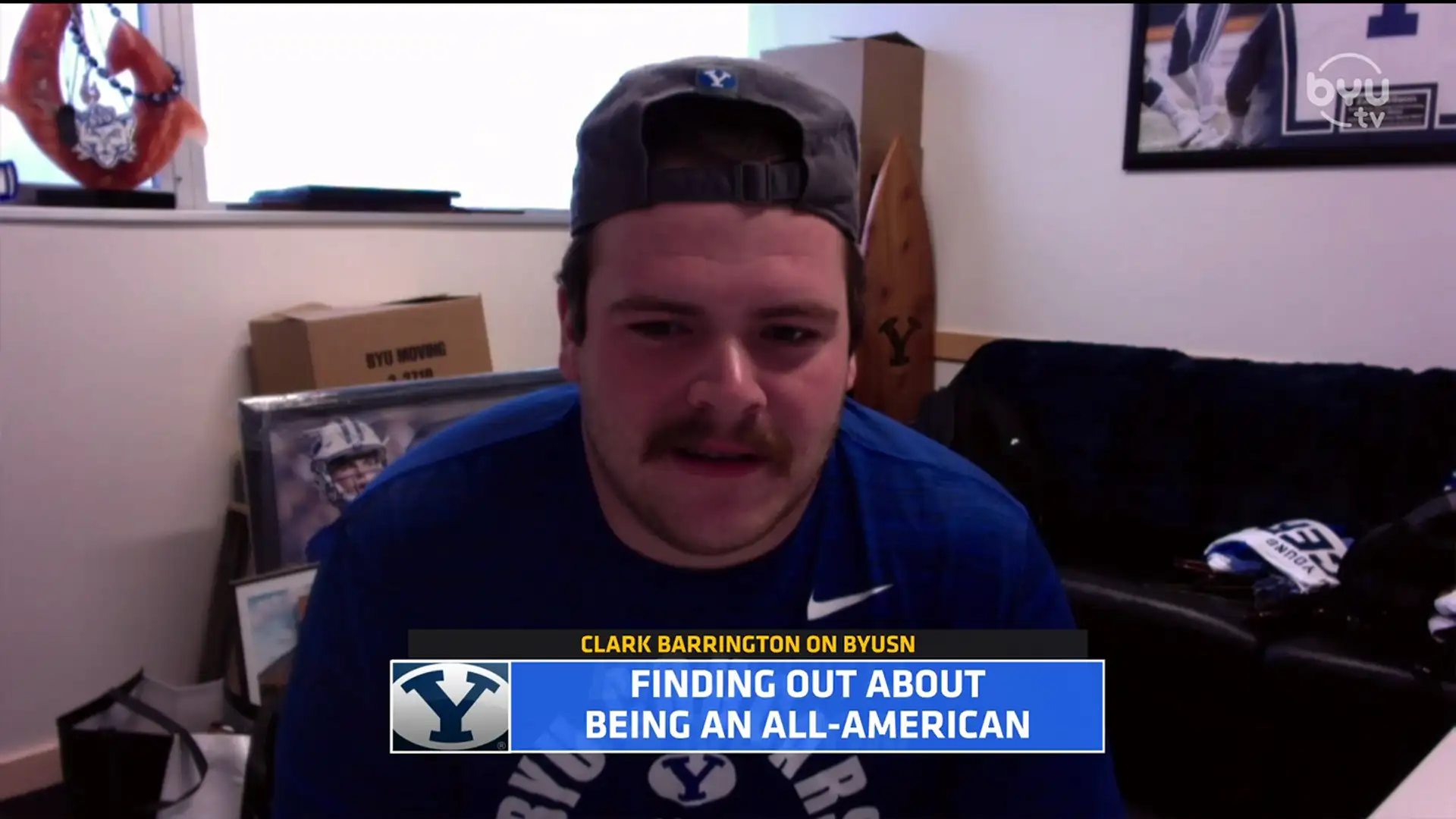 Clark Barrington on BYUSN 