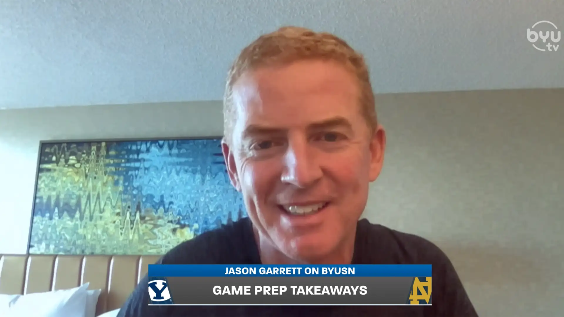 Jason Garrett Joins BYUSN