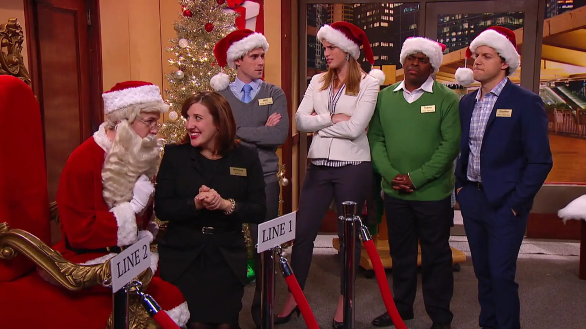 Mall Madness at Christmas