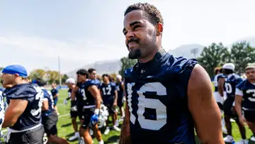 BYU Linebacker Isaiah Glasker