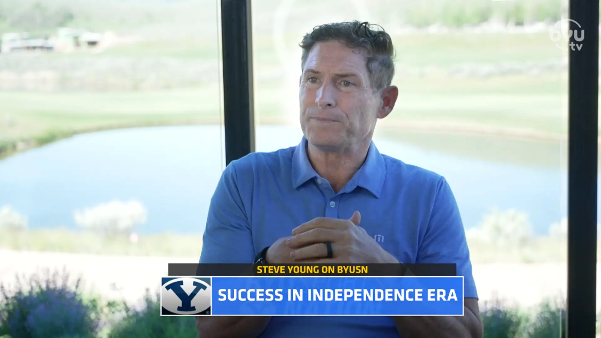 Steve Young joins BYUSN