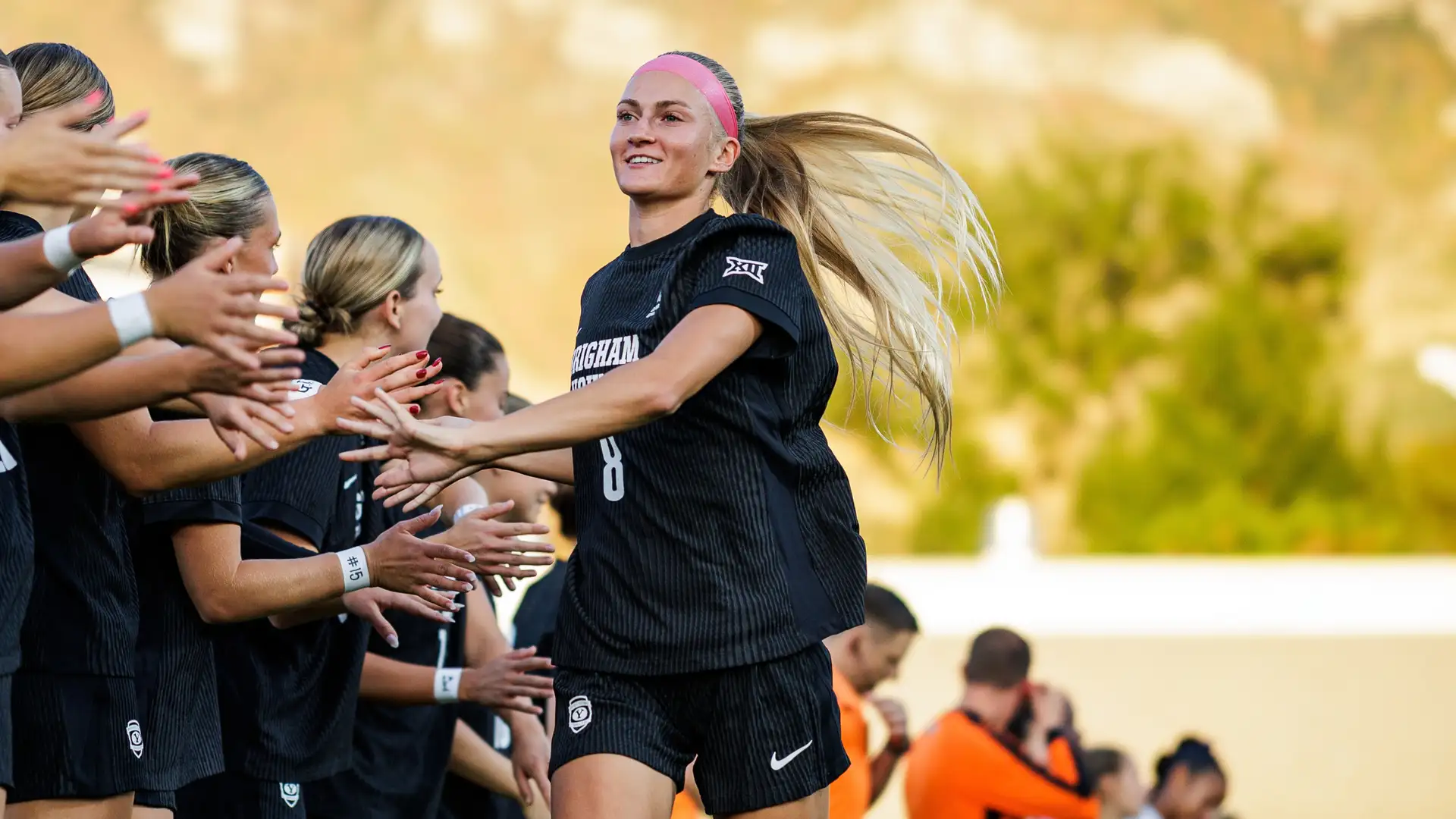 BYU Women's Soccer Midfielder Mika Krommenhoek