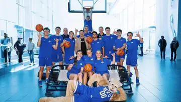 BYU Dunk Team Head Coach Dave Eberhard