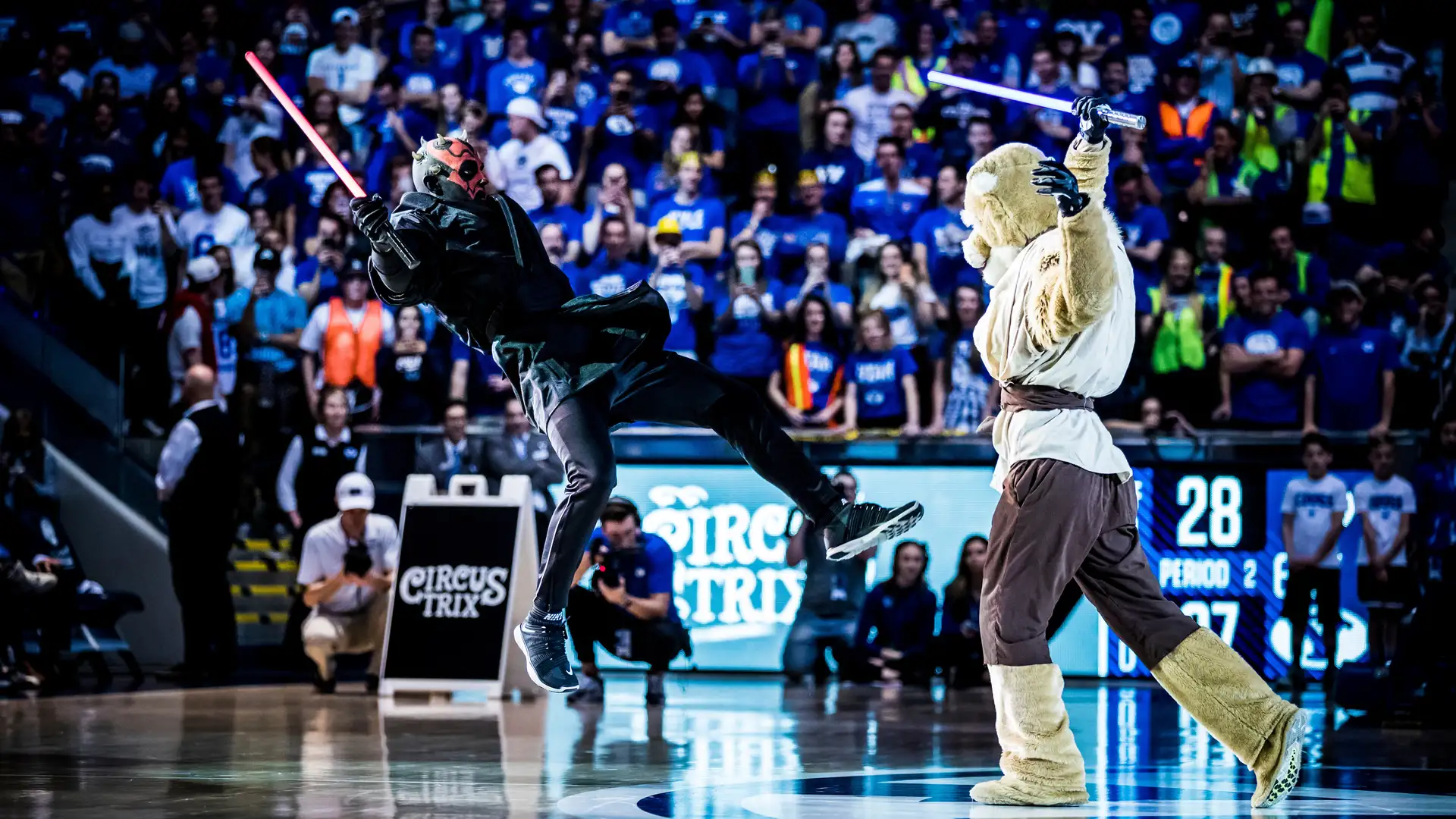 Big-12 Mascot Battle