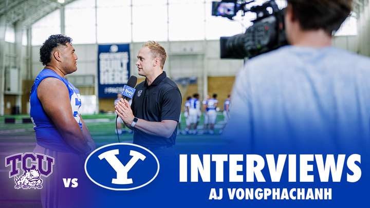 BYU vs TCU: AJ Vongphachanh Postgame Interview