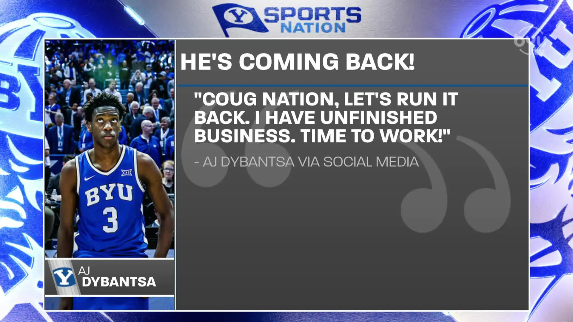 AJ's Return and the WBIT Championship