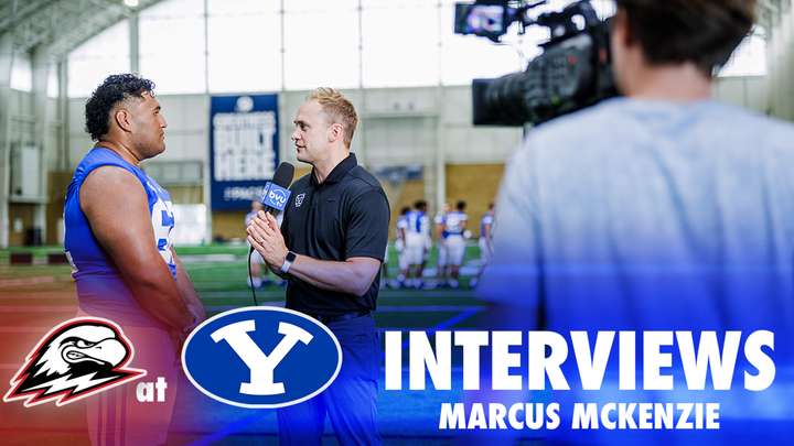 BYU vs Southern Utah: Marcus McKenzie Postgame Interview