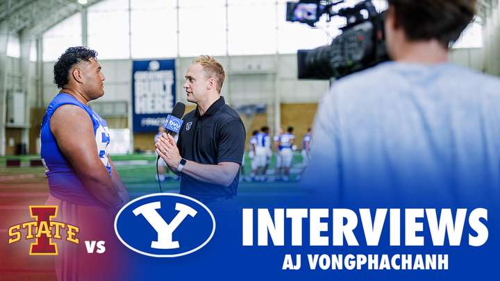 BYU vs Iowa State: AJ Vongphachanh Postgame Interview