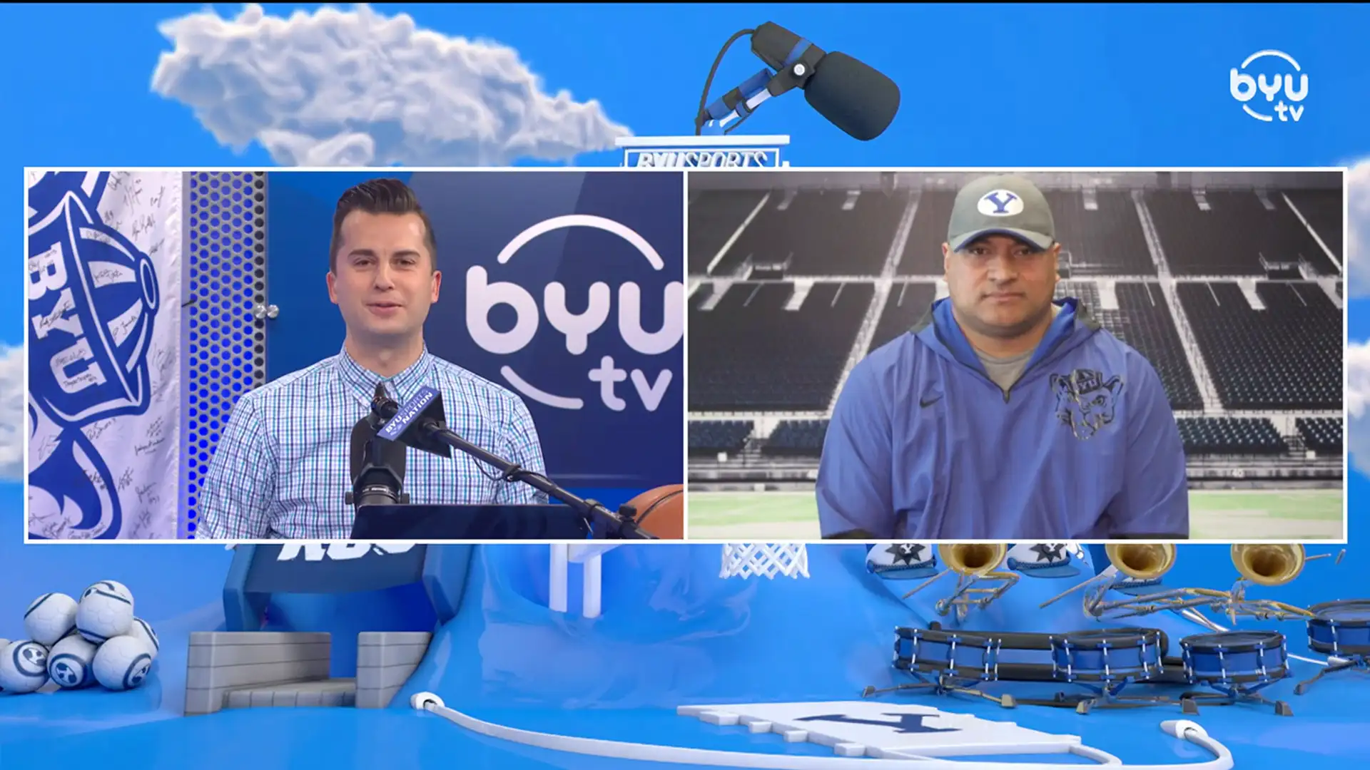 Kalani Sitake on BYUSN